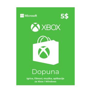 XBOX gift card 5$ - United States