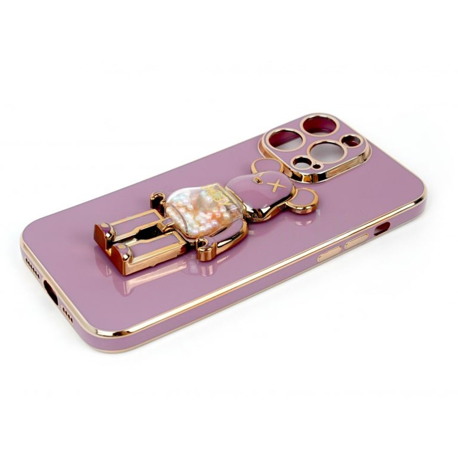 ZAŠTITNA MASKA TPU FRONDY BEAR IPHON 14 PRO PURPLE