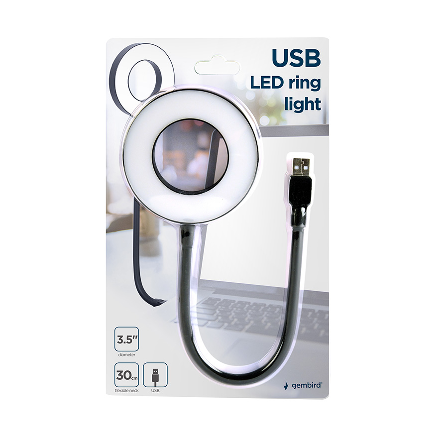 LED Ring GEMBIRD, Selfie ring light NL-LEDRING-01 - Image 4