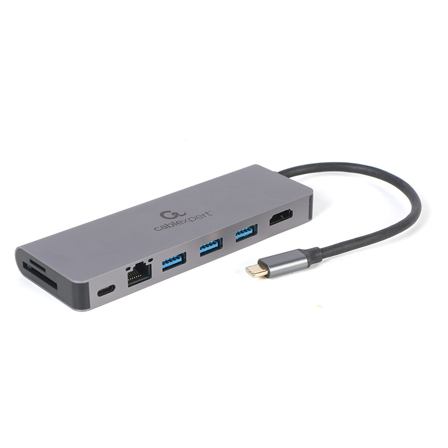 Docking station USB adapter Type-C 5-in-1 multi-port adapter Hub + HDMI + PD + card reader + LAN, A-CM-COMBO5-05 - Image 2