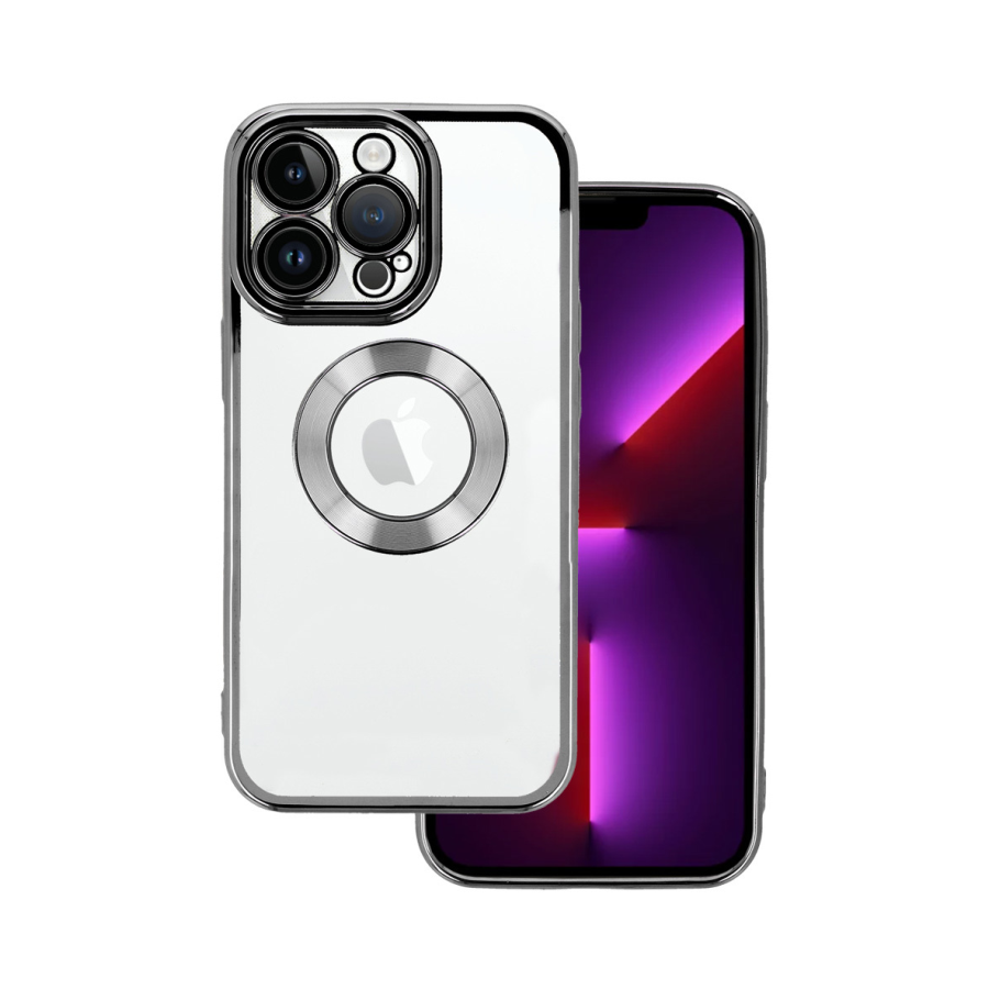BEAUTY CLEAR CASE ZA IPHONE 13 PRO MAX CRNA