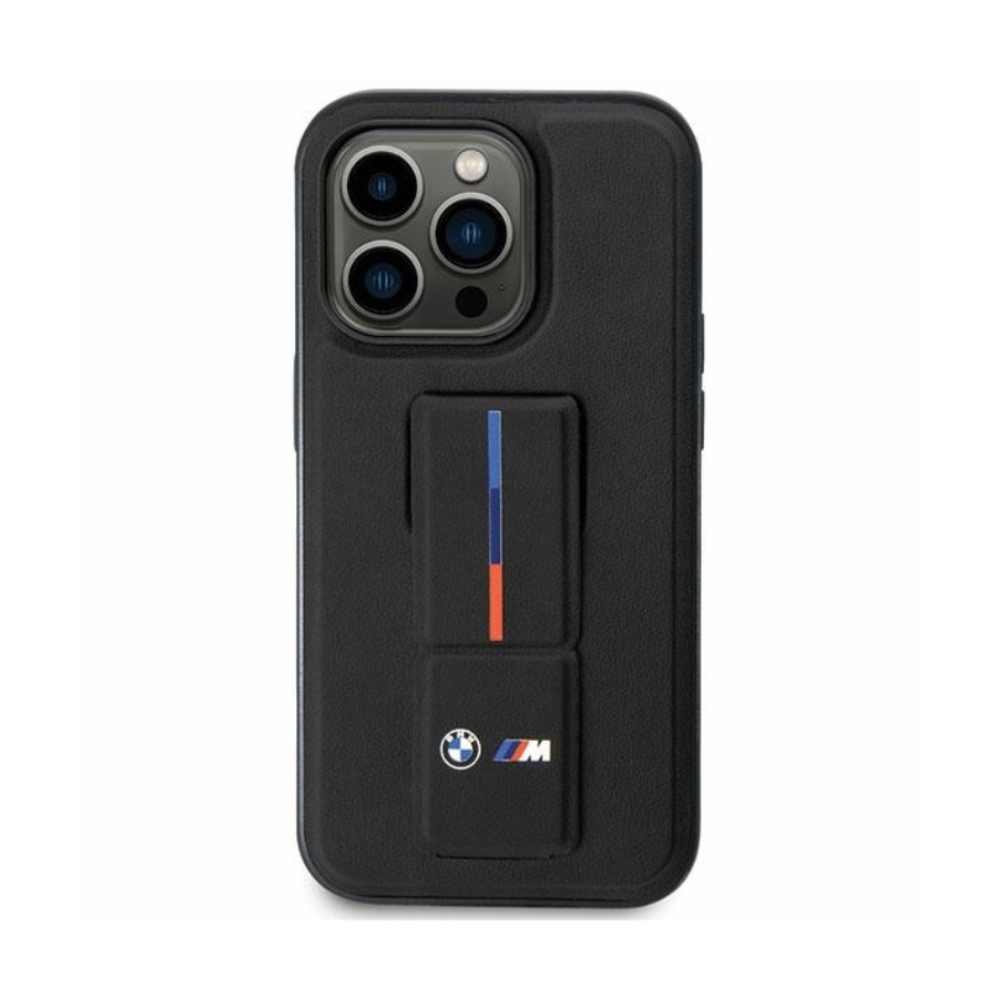 ORIGINALNA FUTROLA BMW GRIP HOT STAMP HARDCASE BMHCP14M22GSLK ZA IPHONE 14 PLUS CRNA
