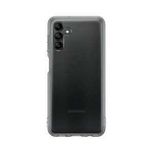 ORIGINALNA MASKA ZA SAMSUNG A04S GALAXY - SOFT CLEAR COVER (EF-QA047TBEGWW) CRNA