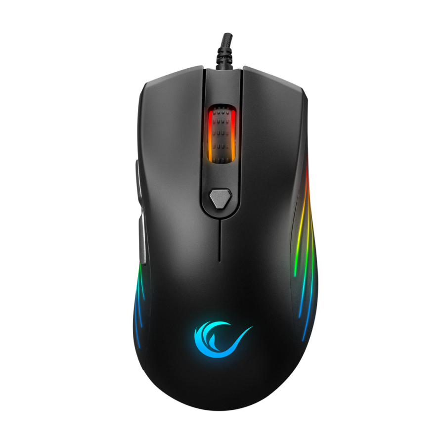 Miš gaming RAMPAGE SMX-R33 LIMBO black, macro,6400dpi, RGB LED - Image 2