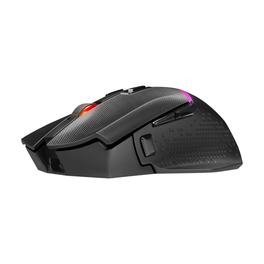 Miš gaming RAMPAGE DROP M3, black, RGB, wireless, 10000dpi 10D - Image 4