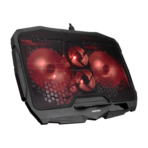 Postolje za notebook gaming RAMPAGE AD-RX34 X-FRAME black, 4 ventilatora
