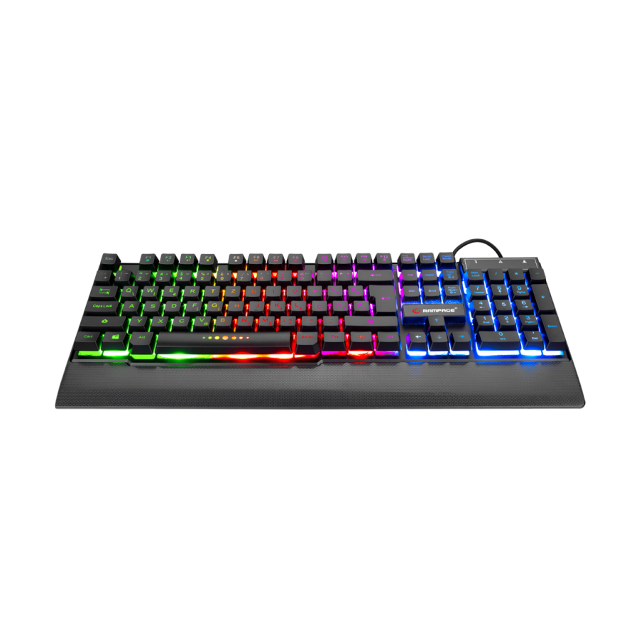 Tastatura gaming RAMPAGE KB-R66 BUBBLE, USB, Rainbow Illuminated, BiH Layout, multimedija - Image 3