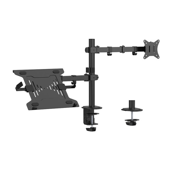 NOSAČ ZA MONITOR I LAPTOP GEMBIRD MA-DA-03, montaža na stol, monitors up to 32″ and notebooks up to 15.6″