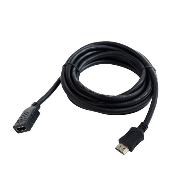 HDMI extension kabl, GEMBIRD, CC-HDMI4X-0.5M, M-F, v.2.0, 0,5m, support Ethernet, 3D slika 4