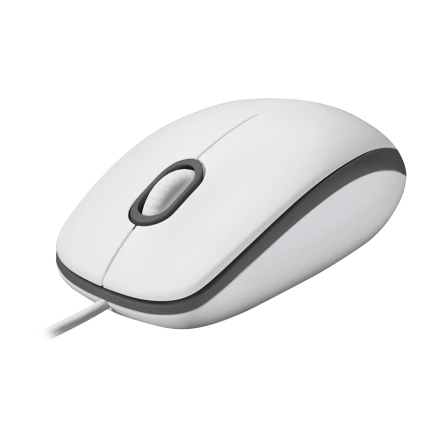 Miš LOGITECH M100, optical, white, 1000 dpi, USB, 910-006764 - Image 3