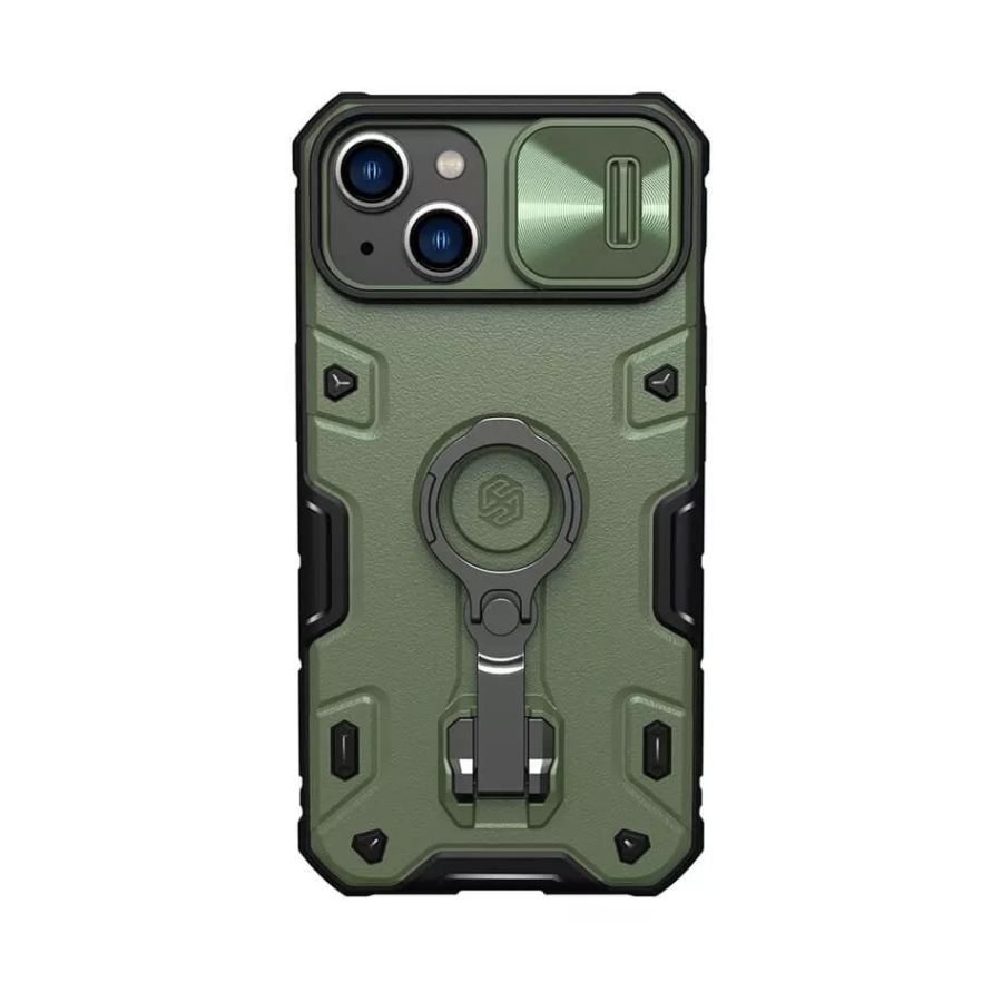 ZAŠTITNA MASKA NILLKIN CAMSHIELD ARMOR PRO NAVLAKA ZA IPHONE 14/13 ZELENA