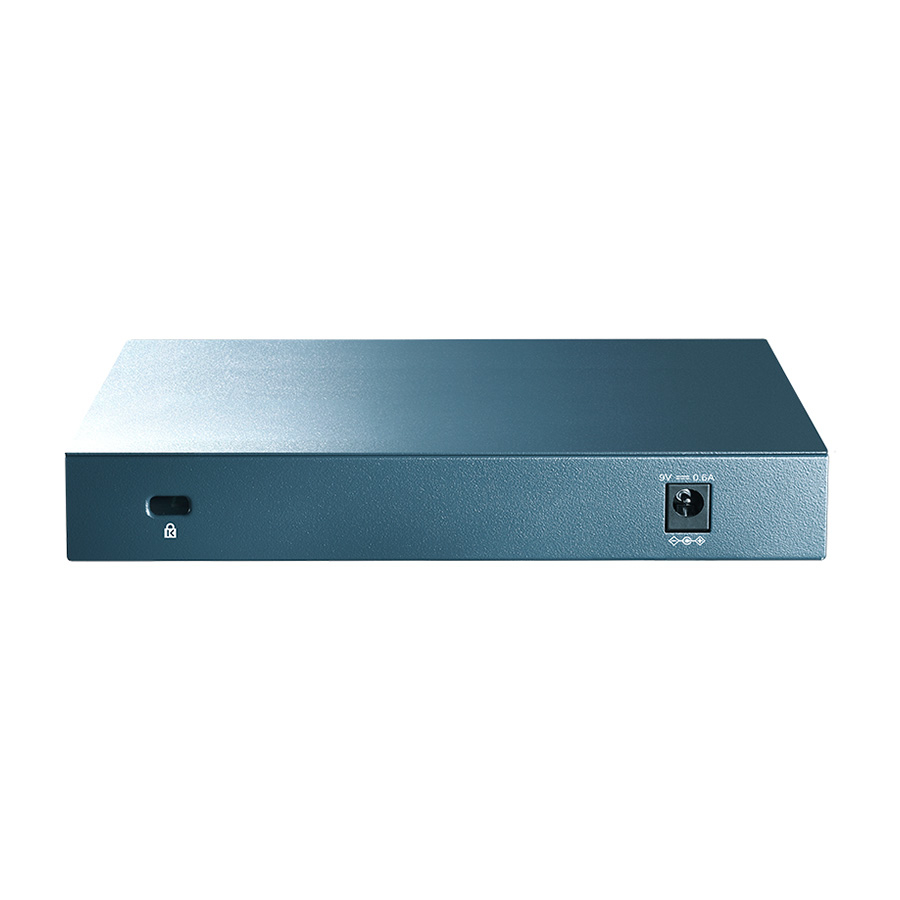 TP-Link Switch LS108G LiteWave 8-portni gigabitni stoni prekidač, 8 gigabitnih RJ45 portova, čelično kućište za stolno računalo, zidni nosač, zelena E - Image 3