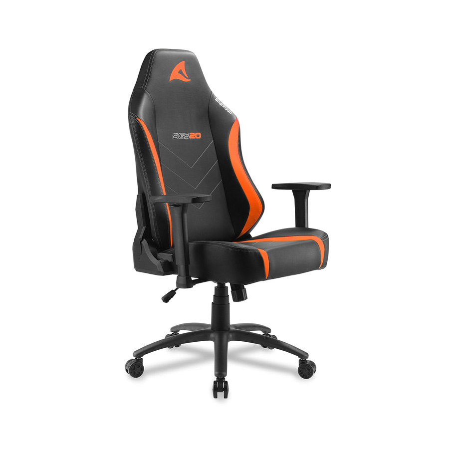 Stolica SHARKOON Skiller SGS20 Fabric bk/og black/orange - Image 3