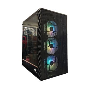 Kucište IG-MAX X3804-A06 GIANT MESH, E-ATX, ventilator RGB 3x 120mm, 3xUSB, audio panel