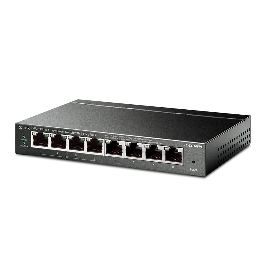 SWITCH 8 portni TP-LINK, TL-SG108PE PoE - Image 2