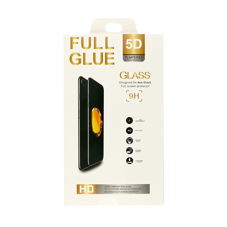 KALJENOSTAKLO 5D ZA OPPO A73 2020 CRNO