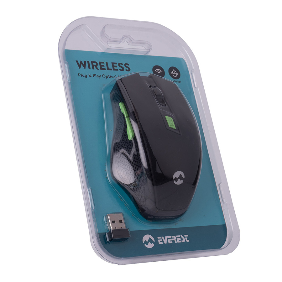 Miš wireless Everest SMW-777 USB Black 2.4Ghz Optical - Image 5