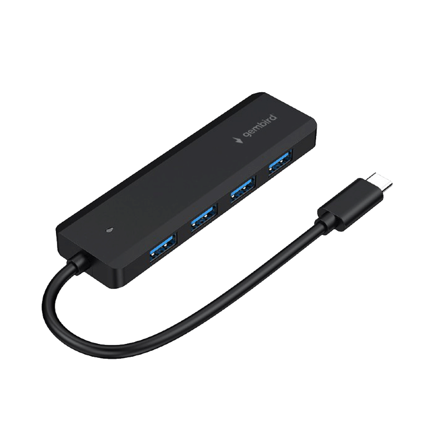 USB HUB GEMBIRD 4-port USB type-C hub 4X USB 3.1, UHB-CM-U3P4P-01 - Image 2