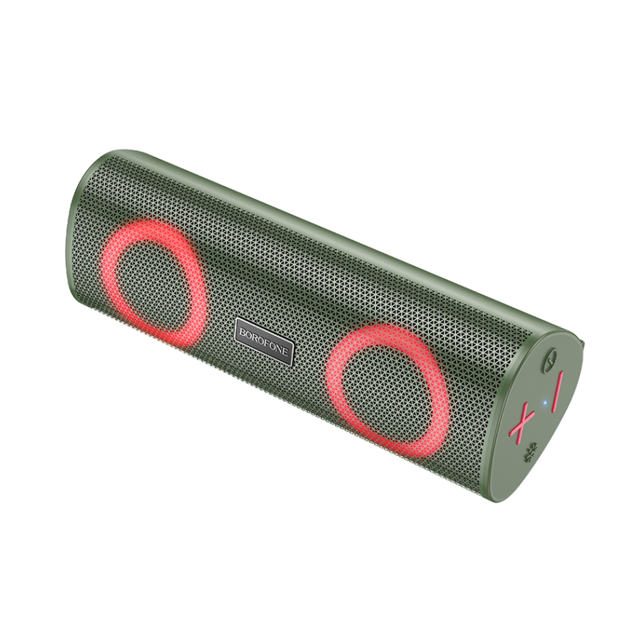 Zvučnik BLUETOOTH BOROFONE BP18 Music sports FM, TF card, U disk, AUX, TWS green