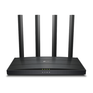 ROUTER TP-Link Archer AX12 AX1500 Dual-Band Wi-Fi 6 ruter, 300 Mbps na 2,4 GHz + 1201 Mbps na 5 GHz, 4×ant, 1GHz DC CPU, 1× G WAN port, Archer-AX12