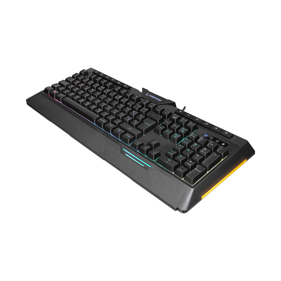 Tastatura gaming RAMPAGE RAPIDO PLUS Semi Mechanical Sound Sensitive BiH Layout Rainbow Backlit Macro programable - Image 5