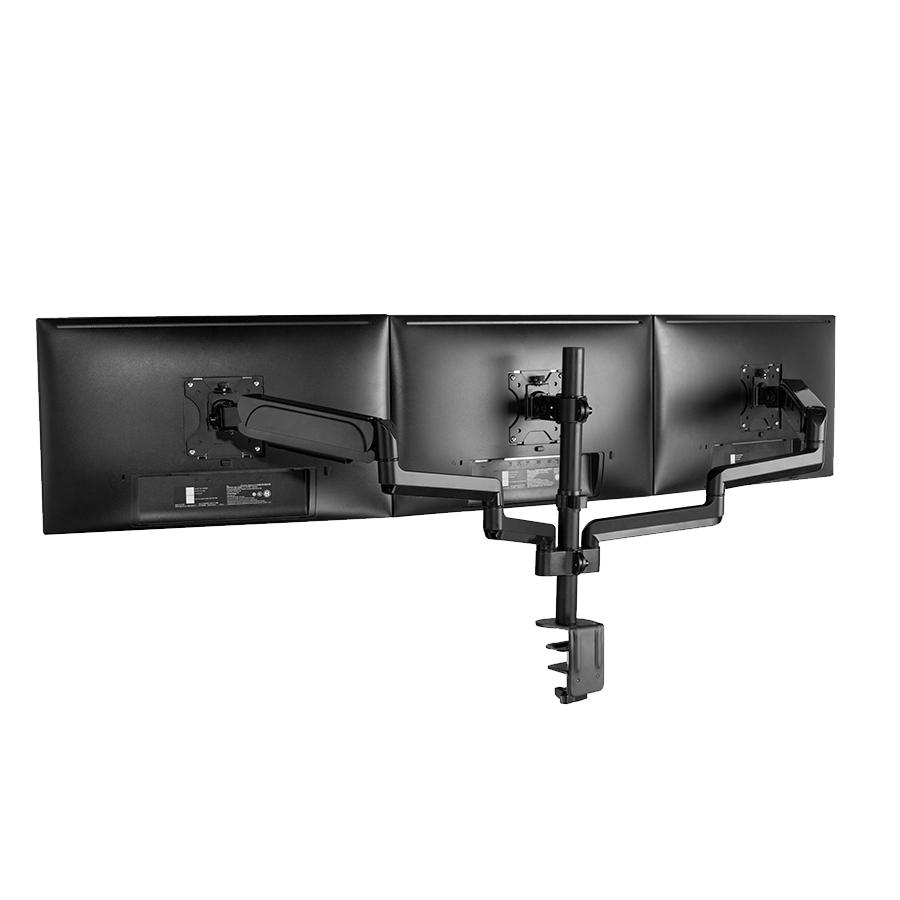 NOSAČ ZA TRI MONITORA GEMBIRD MA-DA3-01, montaža na stol, (full-motion), do 27”, up to 7 kg - Image 10