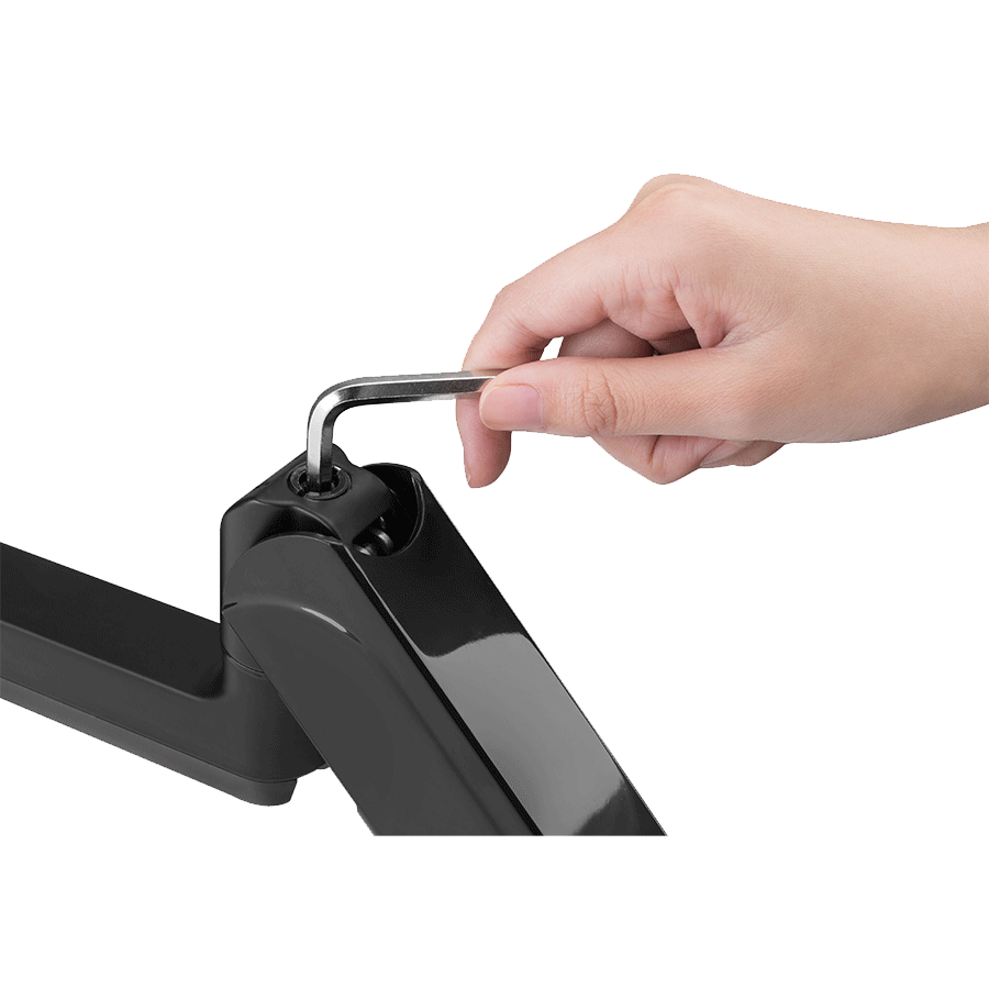 NOSAČ ZA TRI MONITORA GEMBIRD MA-DA3-01, montaža na stol, (full-motion), do 27”, up to 7 kg - Image 11