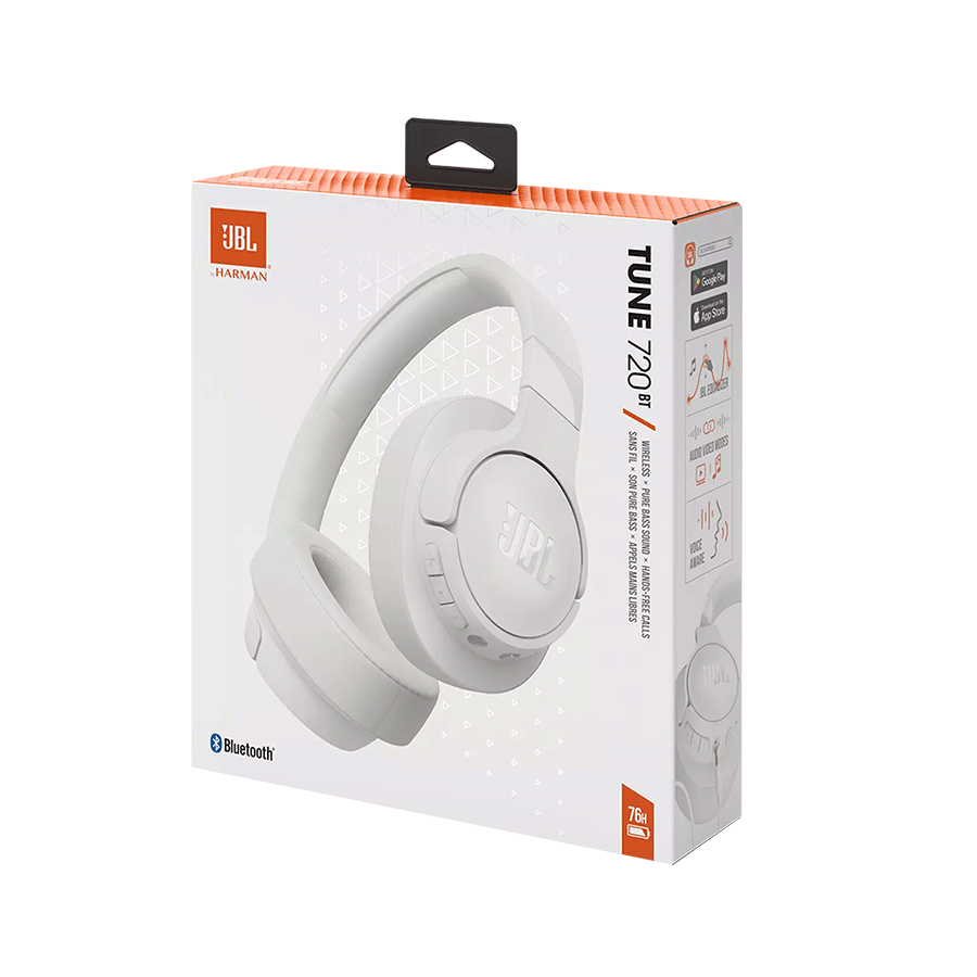JBL slušalice TUNE 720BT BT white - Image 6