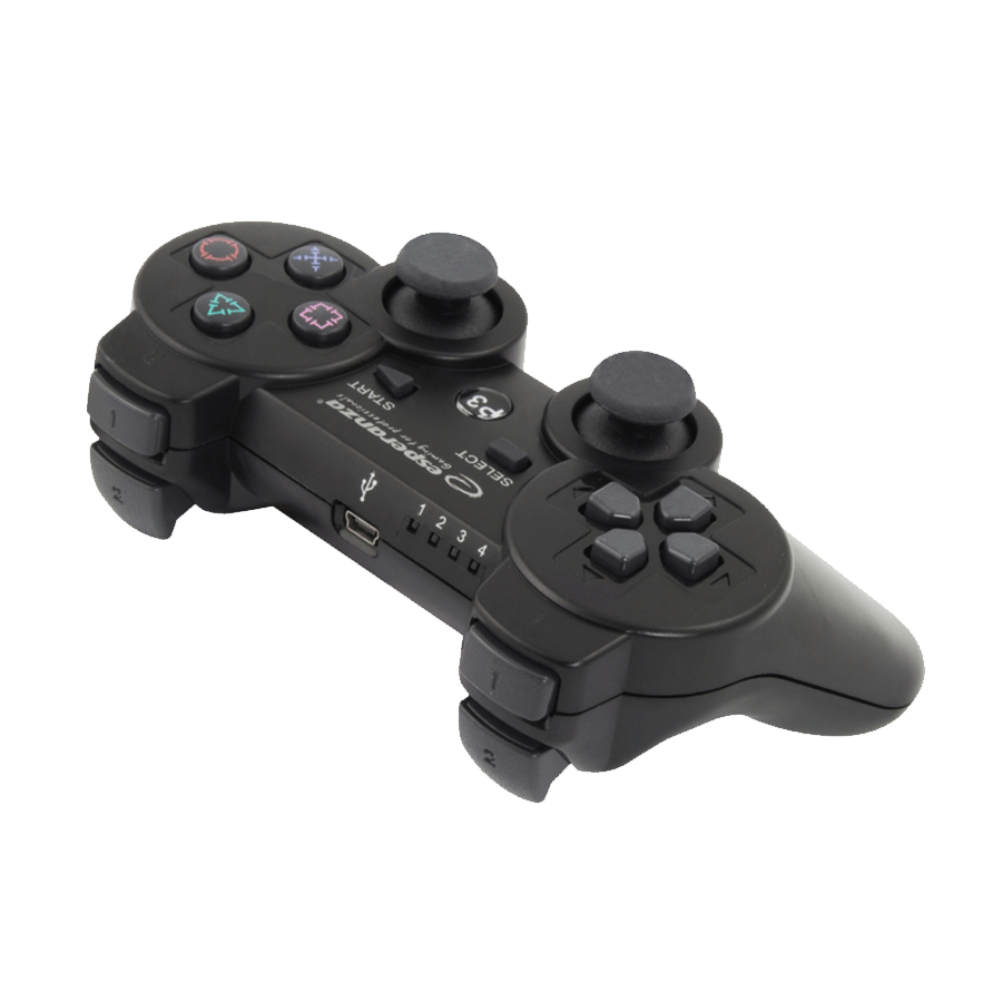 Game Pad ESPERANZA WIRELESS GAMEPAD PS3 MARINE BLACK, EGG109K - Image 2
