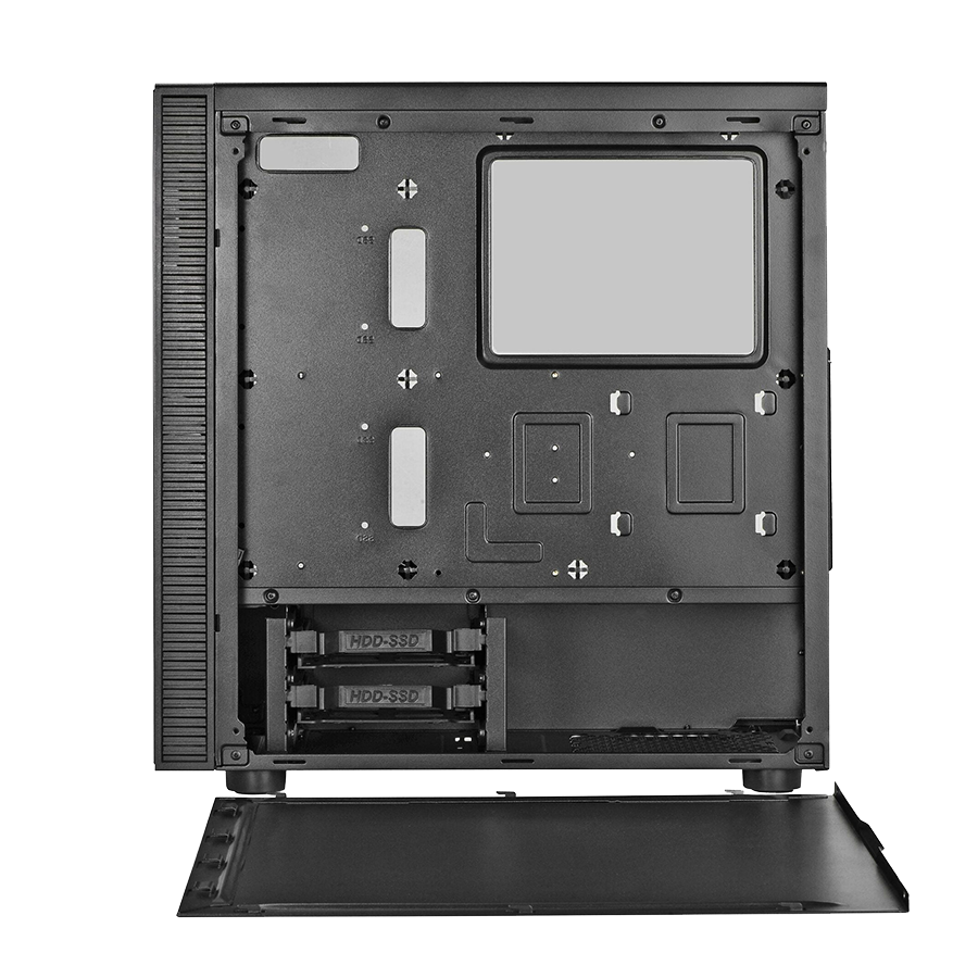 Kuciste Spire case VISION 7025 RGB gaming ATX 4xRGB fan 120mm VGA 370mm CPU cooler 170mm SPM7025GU3-4RGB - Image 5
