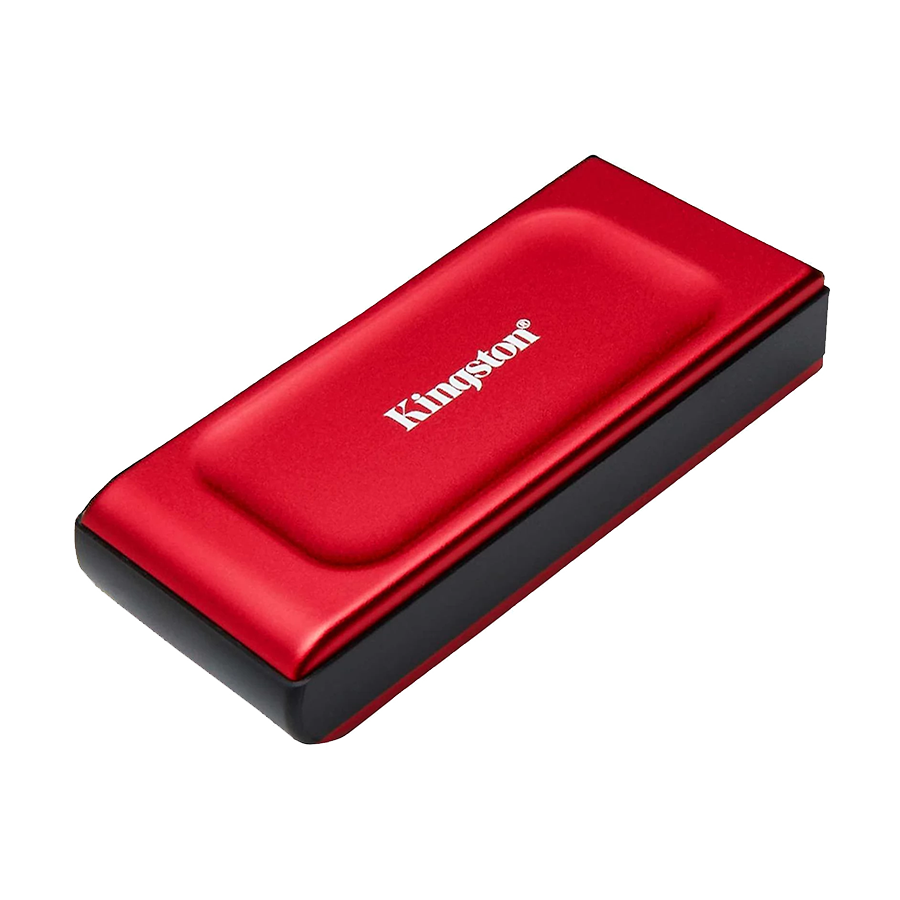 EXT.SSD 1TB Kingston SXS1000R/1000G USB 3.2 Gen 2 peeds up to 1,050MB/s read, 1,000MB/s write Includes USB-C to USB-A cable RED