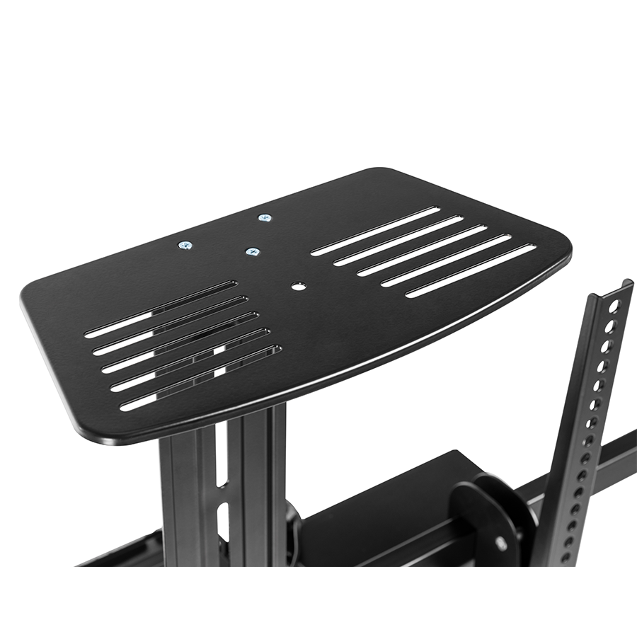 Nosač za TV na stalku motorizirani sa točkovima GEMBIRD TVS-100T-01, 55"-100" - Image 5