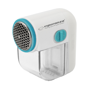 ESPERANZA LINT REMOVER CUDDLY WHITE-TURQUOISE, ECS003T