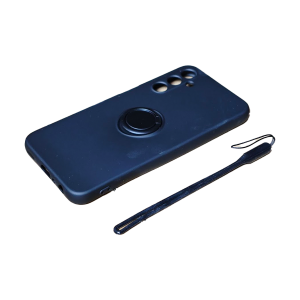 ZAŠTITNA MASKA VENNUS SILIKONSKI PRSTEN ZA SAMSUNG GALAXY A24 4G CRNI