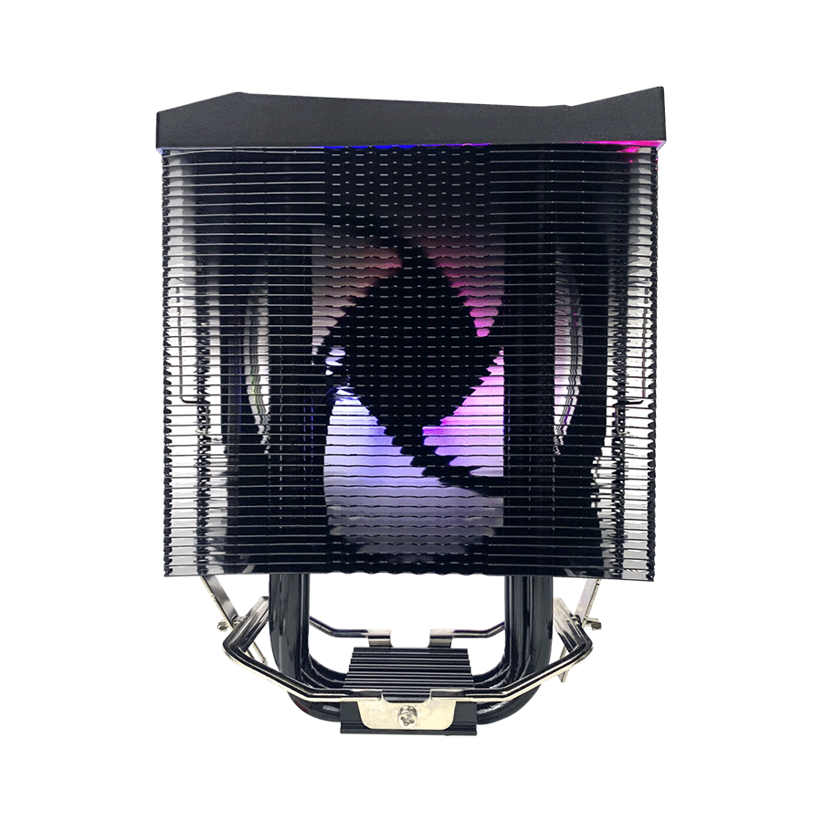 CPU hladnjak RAMPAGE OCTAGON C50 Black 57CFM 1800RPM 12cm ARGB AM5/LGA1700 Compatible Air Cooled CPU Fan - Image 5