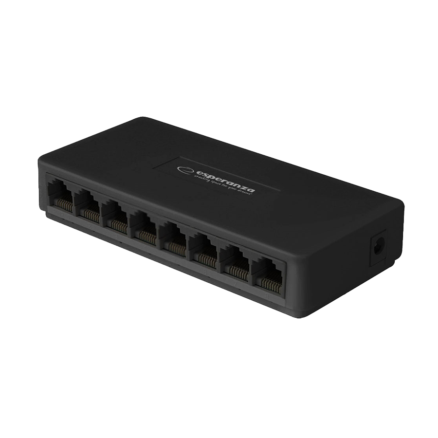 SWITCH 8 portni ESPERANZA ETHERNET SWITCH 10/100 DRACO, ENS102