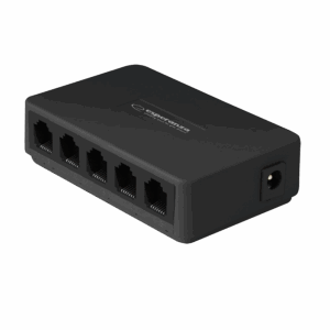 SWITCH 5 portni ESPERANZA ETHERNET SWITCH 10/100/1000 ONYX, ENS103