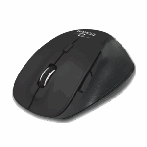 Miš bluetooth TITANUM OPTICAL MOUSE 6D, FORNAX BLACK, TM122K