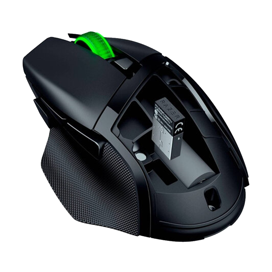 Miš Razer™ Basilisk V3 X HyperSpeed - Wireless, Ergonomic Gaming Mouse - EU Packaging, RZ01-04870100-R3G1 - Image 3