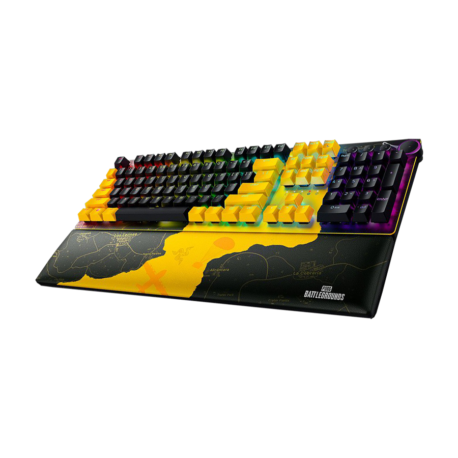 Tastatura Razer Huntsman V2 - Optical Gaming Keyboard - PUBG: Battlegrounds Edition (Linear Optical Switch) - World Packaging, RZ03-03932300-R3M1 - Image 2