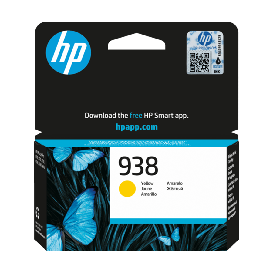 Tinta HP 938 yellow (4S6X7PE) za printere HP 9720/9730/9120/9110b/9120b