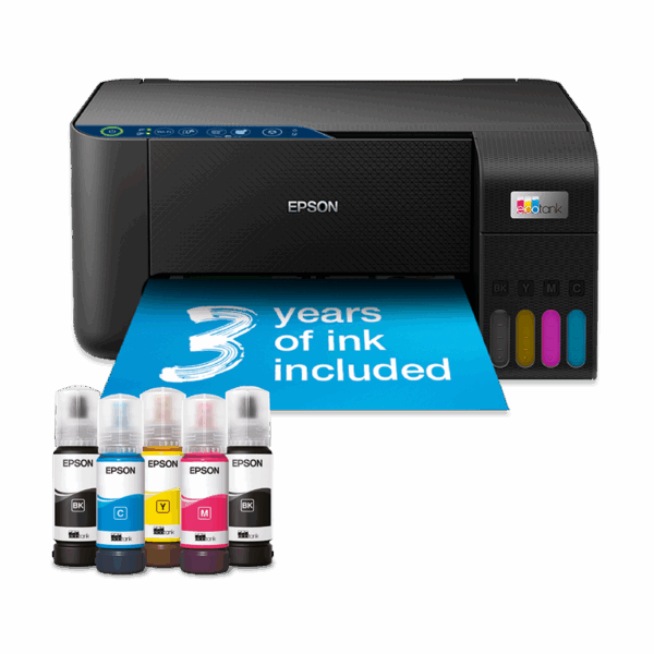 Printer Epson MFP EcoTank ITS L3271 print/scan/copy 33str/min BW. 15str/min color. rezolucija printanja 5.760 x 1.440 dpi. USB+WiFi, Wi-Fi Direct