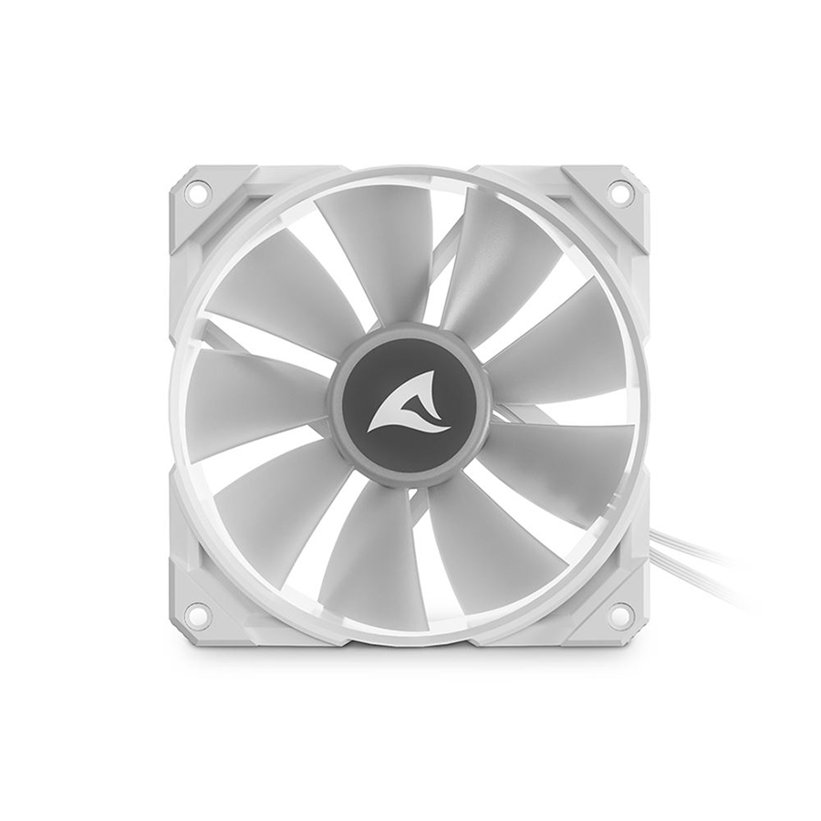 Ventilator Sharkoon Rebel F50 PWM ARGB White, 120mm - Image 3
