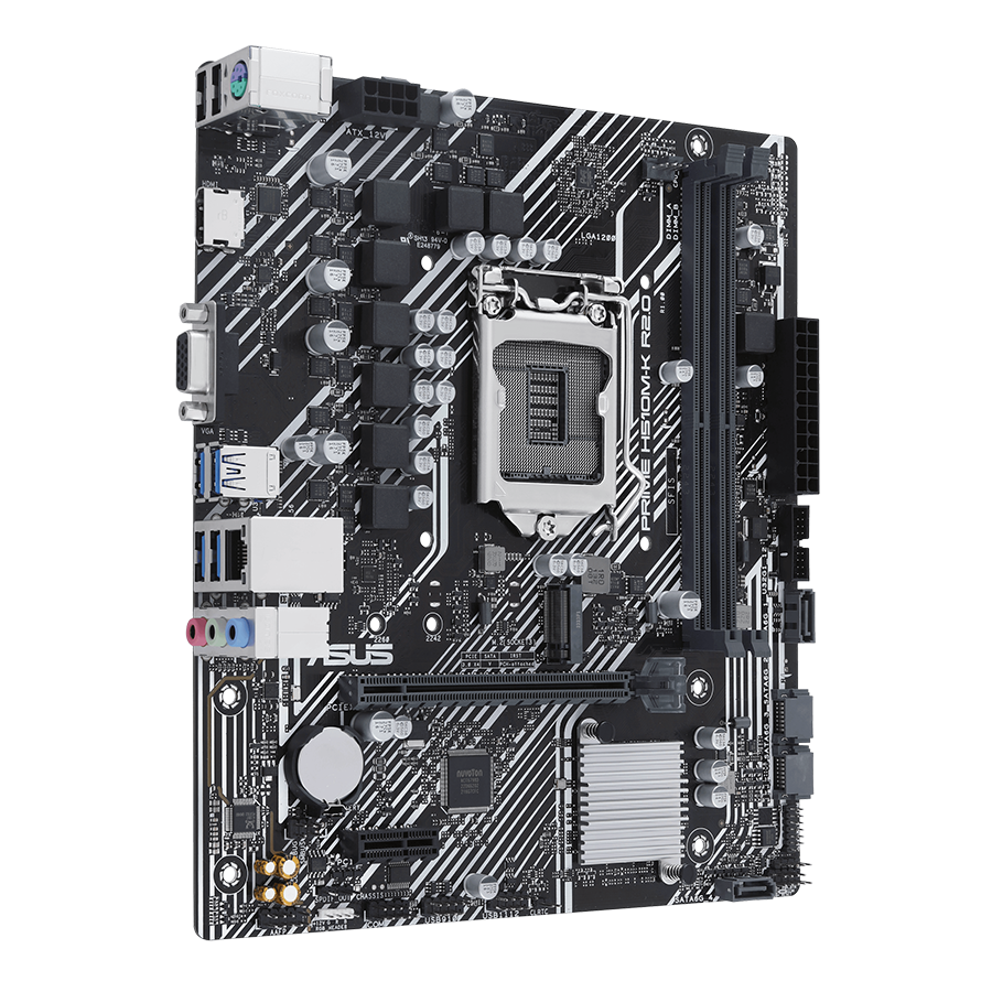 ASUS MB PRIME H510M-K R2.0 Intel H470 LGA1200 2xDDR4 VGA HDMI MicroAtx 1xM.2 - Image 2