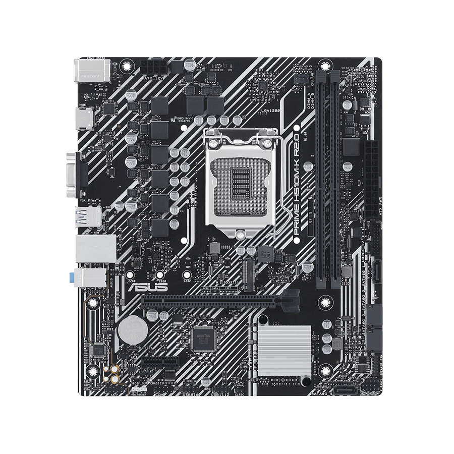 ASUS MB PRIME H510M-K R2.0 Intel H470 LGA1200 2xDDR4 VGA HDMI MicroAtx 1xM.2 - Image 3