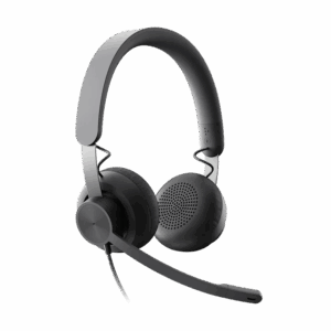 Slušalice sa mikrofonom, Logitech UC Zone USB black, USB-C, USB-A adapter included, noise-canceling, 981-000875