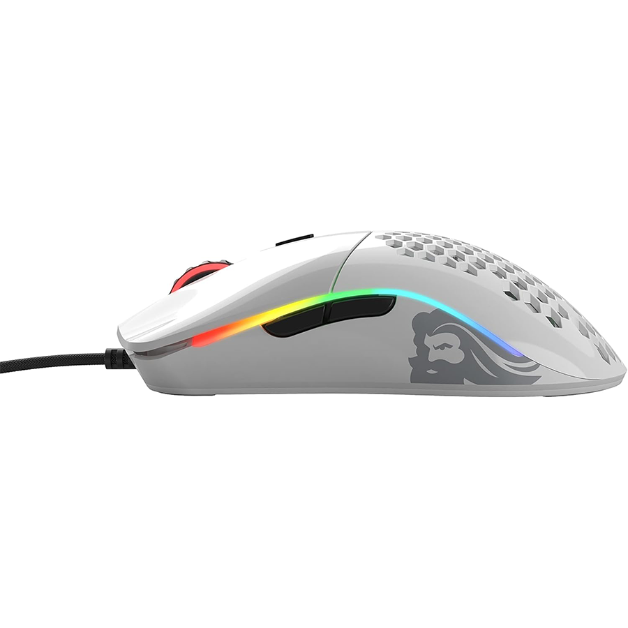 Miš Glorius gaming Race D RGB GD-GWHITE glossy white - Image 4