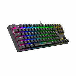 Tastatura gaming RAMPAGE KB-R17 Raptor Black USB 6 Color Blue Switch BiH Layout Gaming Mechanical Keyboard, 31409