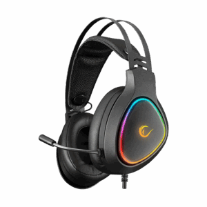 Slušalice sa mikrofonom gaming RAMPAGE RMX-G7 SNIPER Black RGB Illuminated,with Flexible Microphone Gaming, Headset