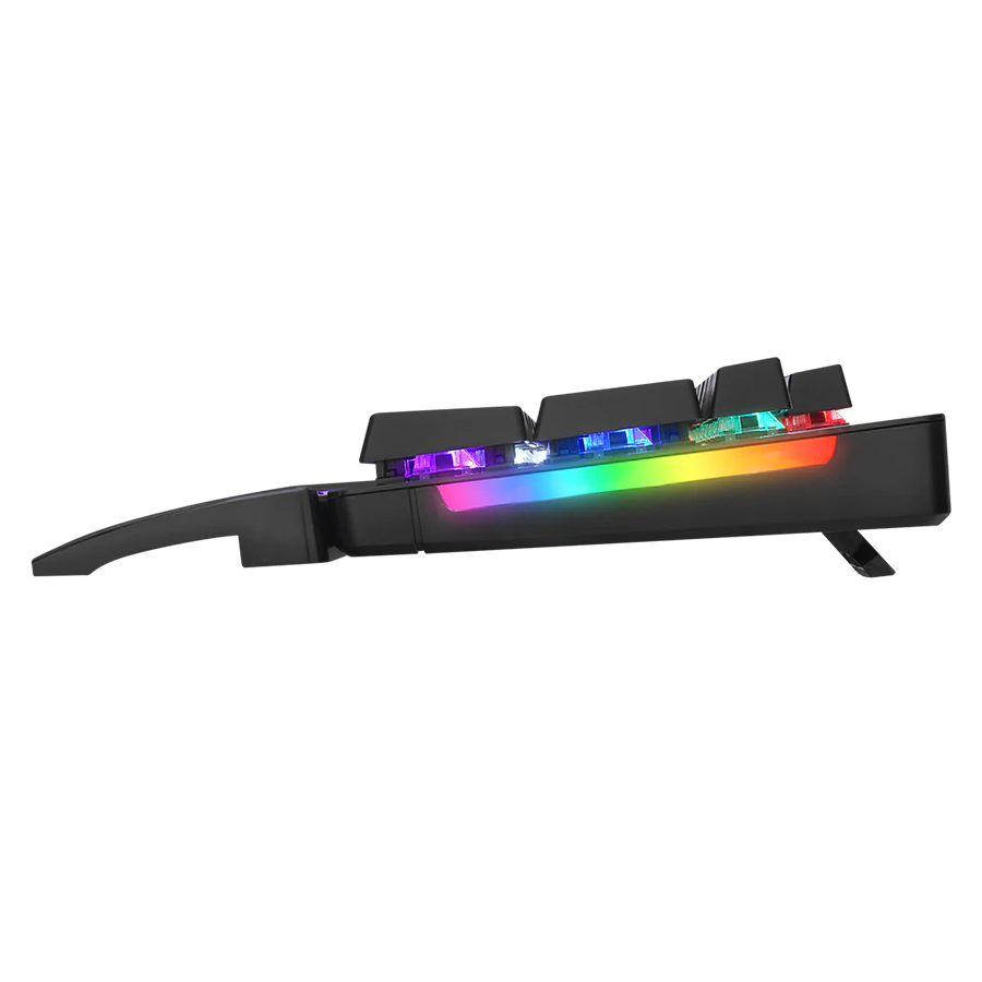 Tastatura gaming RAMPAGE KB-R86 UMBRA Black USB Rainbow Backlit Blue Switch US Layout Mechanical, 40384 - Image 5